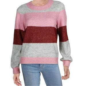 NWT Vero Moda Abbie Women’s Striped Long Sleeve Sweater Size S